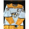 Image 3 : ROMAN JOSI SIGNED NASHVILLE PREDATORS ADIDAS PRO JERSEY (FANATICS COA)