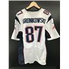 Image 1 : ROB GRONKOWSKI NEW ENGLAND PATRIOTS FOOTBALL JERSEY
