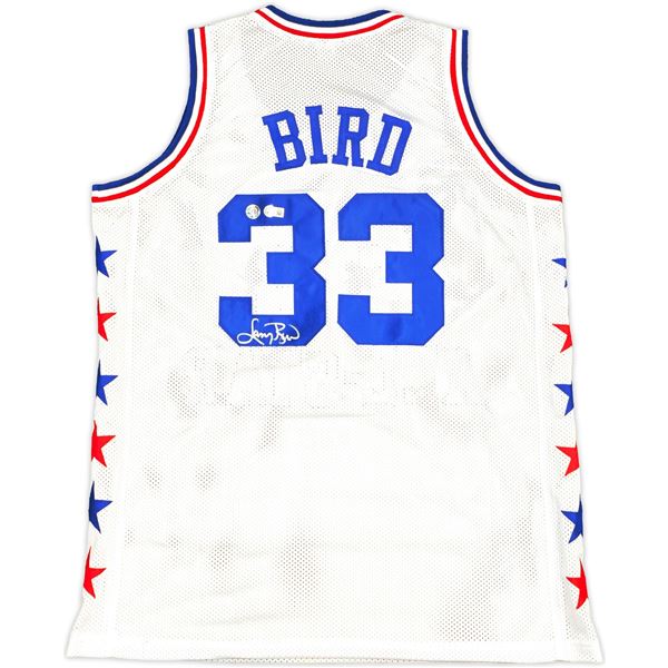 LARRY BIRD SIGNED NBA ALL STAR GAME JERSEY (BECKETT COA)
