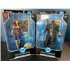 Image 1 : Lot of 2 DC Multiverse Collectible Action Figures by McFarlane Toys - Wonder Woman & Batman
