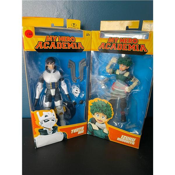 Lot of 2 My Hero Academia Anime Toy Figurines - Brand New