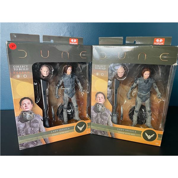 Lot of 2 Dune Collectible Action Figure Toys by McFarlane Toys - Lady Jessica - Brand New