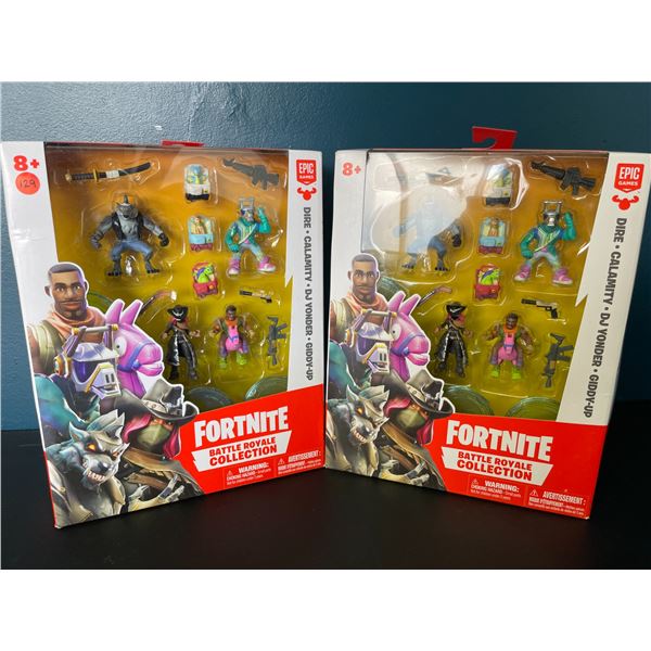Lot of 2 Fortnite Battle Royale Collection Toy Sets - Brand New!