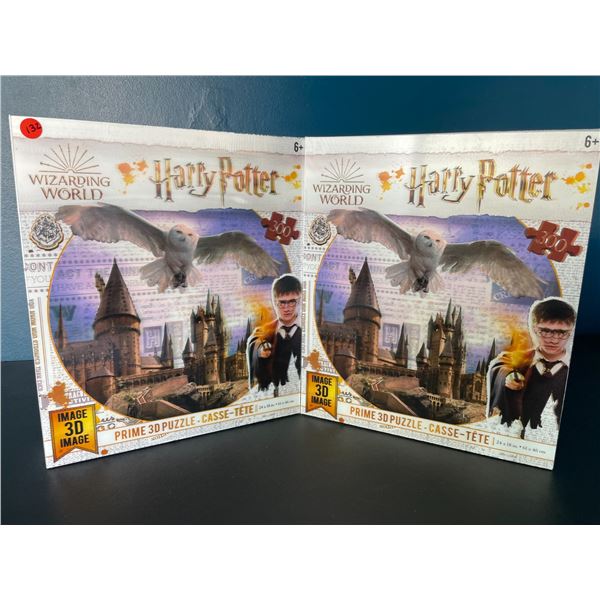 Lot of 2 Wizarding World Harry Potter 3D Puzzles - Brand New!