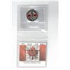 2010 Canada 25¢ "Double Poppy" Certified PCCS MS65, Professional Coin Certification System