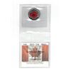 2015 Canada 25¢ Colorized Poppy Certified PCCS MS65, Professional Coin Certification System