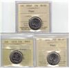 Image 1 : 2004P-2008-2010 25¢ Poppy, ICCS, PCCS (Professional Coin Certification System)
