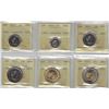 Image 1 : 2023 5-cent to $2 PCCS Full Run 6pcs(Professional Coin Certification System) MS64.