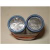 Image 1 : 2005P VE-Day & Unknow Date Logo 5-Cent Nickel Roll, 1 of each