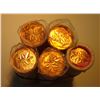 Image 1 : 1980-83-84-85-2002P 1¢ 5 rolls lot All BU
