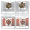 Image 1 : 2 x 2023 $1. KC III Loon Certified PCCS MS65, Professional Coin Certification System