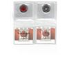 Image 1 : 2015 Canada Label 25¢ Poppy Color & No Color, Certified PCCS MS65,
