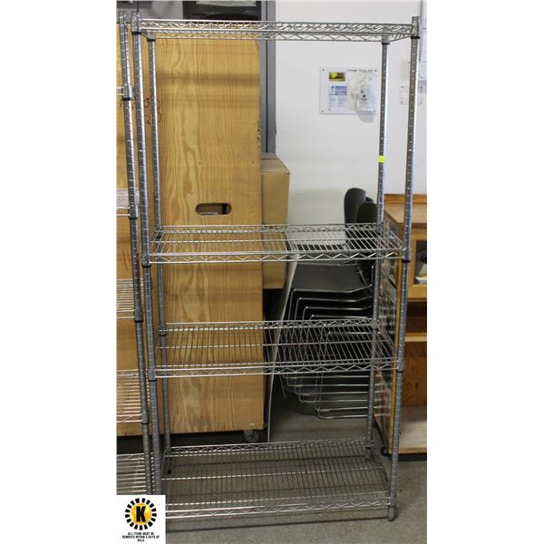 CHROME WIRE RACK