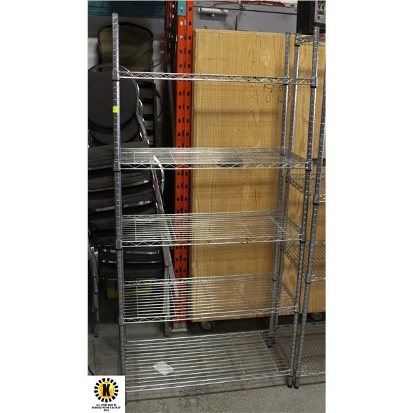 CHROME WIRE RACK
