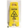 Image 1 : LOT OF 3 CAUTION WET FLOOR SIGNS