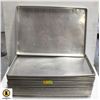 Image 1 : STACK OF ALUMINUM BUN PANS