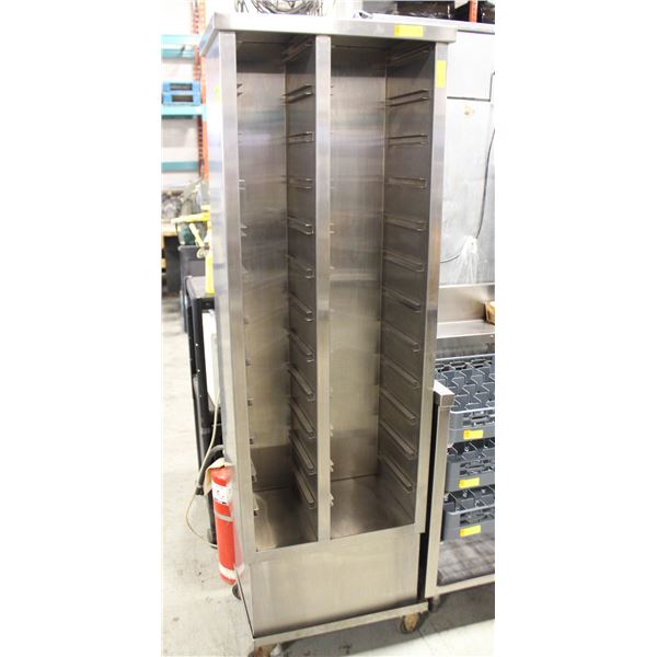 ST. STEEL SIDE BY SIDE 7.5"X13" & 11' X 13" FOOD