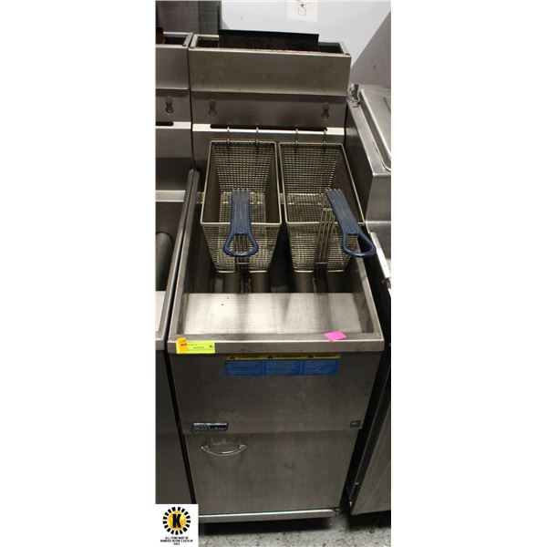 PITCO FRIALATOR DUAL BASKET DEEP FRYER