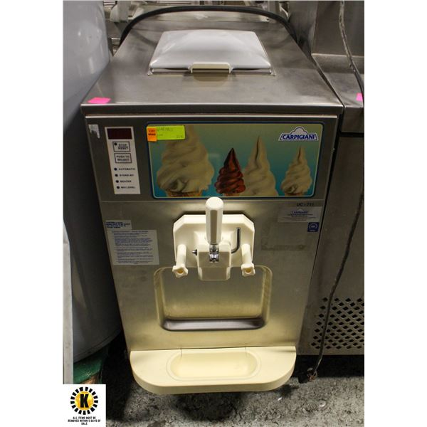 CARPIGIANI COUNTERTOP SOFT SERVE ICE CREAM MACHINE