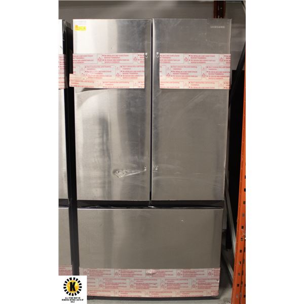 S&D SAMSUNG 36" 3-DOOR FRENCH DOOR FRIDGE W/