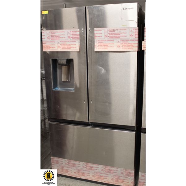 S&D SAMSUNG 36" 3-DOOR FRENCH DOOR FRIDGE W/