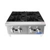 Image 2 : ATOSA HD 24" 4 BURNER HOT PLATE W/ 128000 BTU