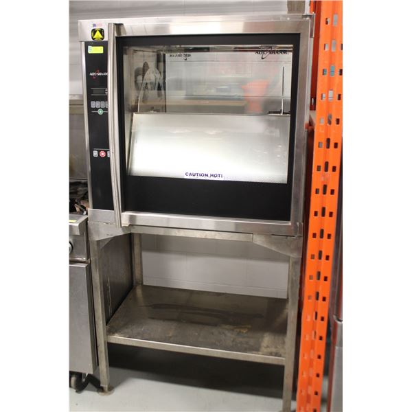 ALTO SHAAM ROTISSERIE ELECTRIC OVEN  W/ STAND MOD#