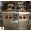 Image 1 : ST. STEEL 4 BURNER COMMERCIAL GAS (PROPANE) OVEN