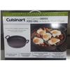 Image 1 : NEW IN BOX CUISINART 10" CAST IRON GRIDDLE PAN