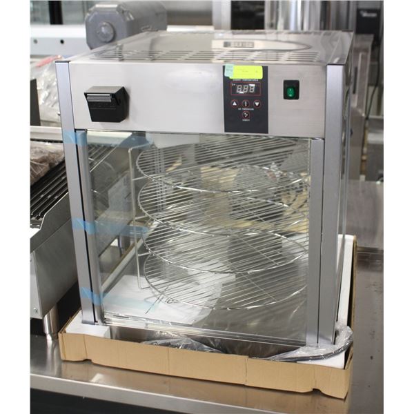NEW COUNTER TOP PIZZA WARMING DISPLAY W/ DIGITAL