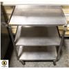 Image 1 : 3 TIER S/S SERVICE CART MISSING PUSH HANDLE