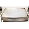 Image 1 : LOT OF 12 FULL SIZE ALUMINUM BUN PANS