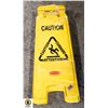 Image 1 : LOT OF 3 CAUTION WET FLOOR SIGNS