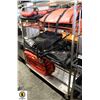 Image 1 : 2-TIER STAINLESS STEEL RACK ON CASTERS