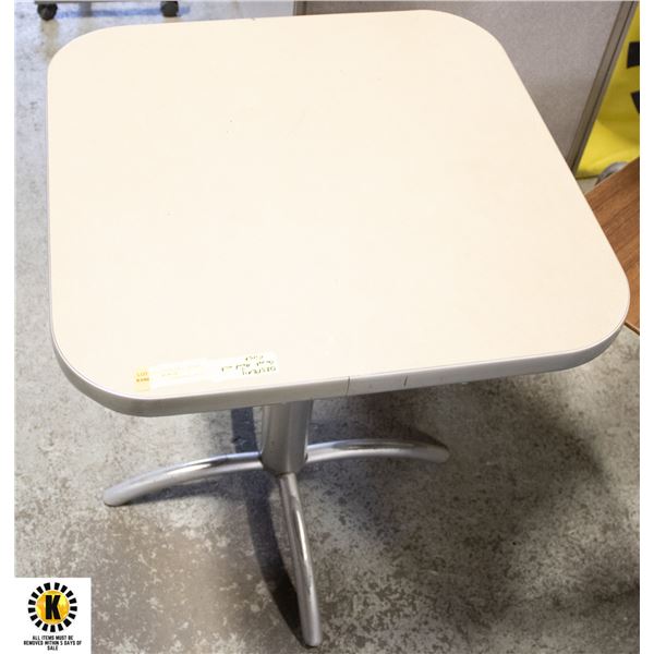 LOT OF 3 TWO TOP SQUARE TABLES