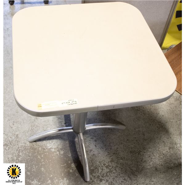 LOT OF 3 TWO TOP SQUARE TABLES