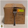 Image 1 : 1 CASE OF 240PC  BROOKE COLD MEAT FORKS