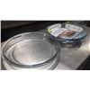 Image 2 : ANCHOR HOCKING 9" GLASS PIE PLATE - NEW PACK OF 2