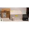 Image 1 : BOX OF 3" THERMAL ROLLS W/ THERMAL PRINTER