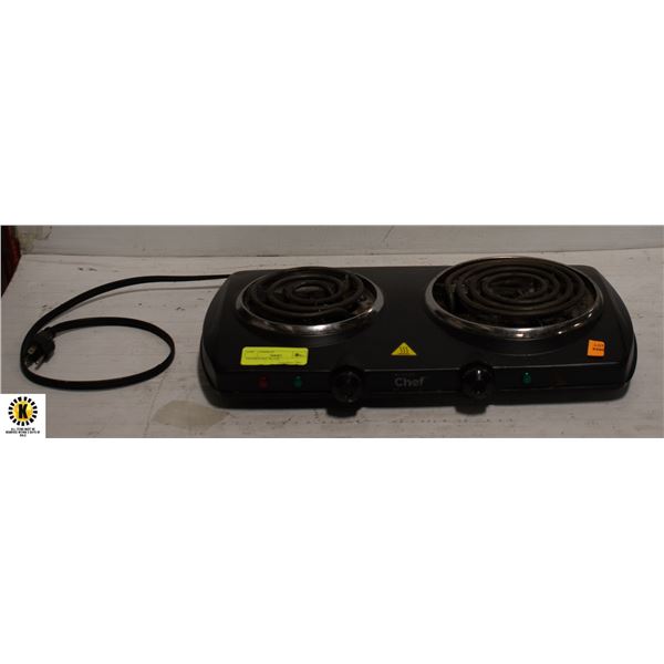 DOUBLE HOT PLATE