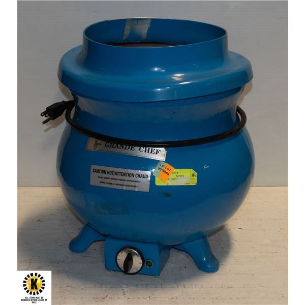 BLUE GRANDE CHEF MOD# 1250 SOUP WARMER