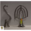 Image 1 : HOBART DOUGH HOOK & PADDLE