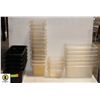 Image 1 : SHELF OF ASSORTED PLASTIC INSTERTS