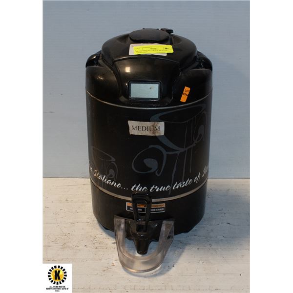 BUNN HOT BEVERAGE HOLDER / DISPENSER