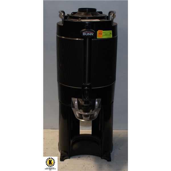 BUNN HOT BEVERAGE HOLDER / DISPENSER
