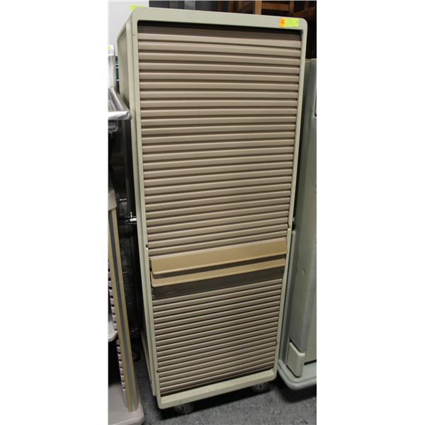 COMMERCIAL GRADE 9 DRAWER MOBILE SUPPLY CART W/