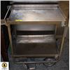 Image 1 : 2-TIER STAINLESS STEEL BUSSING/SERVICE CART