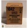 Image 1 : 8 CASES OF GONZO CITRUS DISINFECTANT