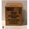 Image 1 : 8 CASES OF GONZO CITRUS DISINFECTANT