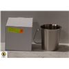Image 1 : NEW 1000ML STAINLESS STEEL GRADUATED MEASURE